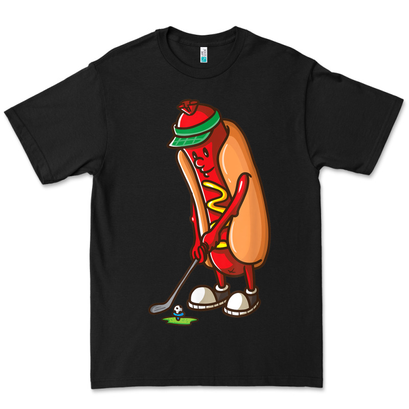 Funny Golfing Hot Dog Golf Gifts Shirts For Men Boys Golfer Premium Tee by maiPhamDesign | Teevron