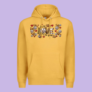 For The Love Of The Game Baseball Premium Hoodie Designed By Jasminsmagicworld
