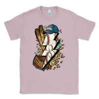 Lilac Lightning bolt Baseball Classic Tee - HowdyJamesFarm