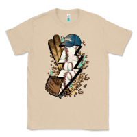 Mushroom Lightning bolt Baseball Classic Tee - HowdyJamesFarm