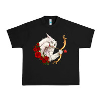 Black cupid cat Urban Heavy Tee - OliviaCreatesArt