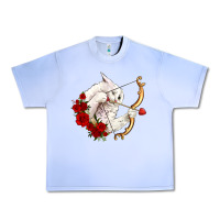 Grape Ice cupid cat Urban Heavy Tee - OliviaCreatesArt