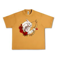 Peanut Butter cupid cat Urban Heavy Tee - OliviaCreatesArt