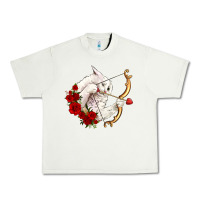 Pistachio cupid cat Urban Heavy Tee - OliviaCreatesArt