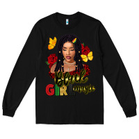 Black black girl magic Long Sleeve Tee - FaDigitalArtStudio