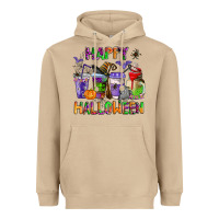 Mushroom happy halloween coffee cups Heavyweight Hoodie - AdoDesignShop