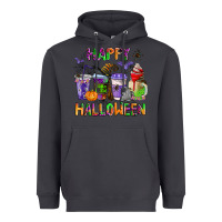 Smoke happy halloween coffee cups Heavyweight Hoodie - AdoDesignShop
