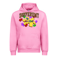 Fuchsia Pink different is au some Urban Hoodie - JahusDesignShop