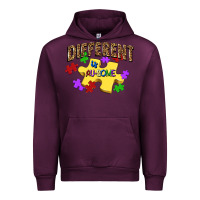 Mauve Wine different is au some Urban Hoodie - JahusDesignShop