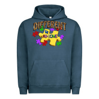 Pigment Midnight Navy different is au some Urban Hoodie - JahusDesignShop