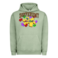 Pigment Oil Green different is au some Urban Hoodie - JahusDesignShop