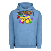 Pigment Pebble Blue different is au some Urban Hoodie - JahusDesignShop