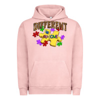 Pigment Salmon different is au some Urban Hoodie - JahusDesignShop