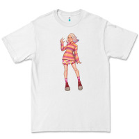 White colorful girl Premium Tee - TumblerDesignByShophia