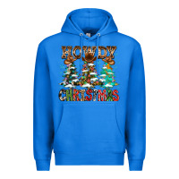 True Royal Howdy Christmas Premium Hoodie - CowhideDigitalArt