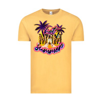 Vintage Mustard Hot mom summer mother' say Vintage Tee - HowdyJamesFarm