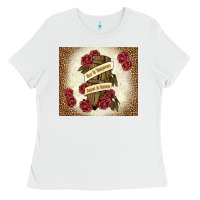 White fear is temporary regret is forever Ladies Tee - TumblerDesignByShophia