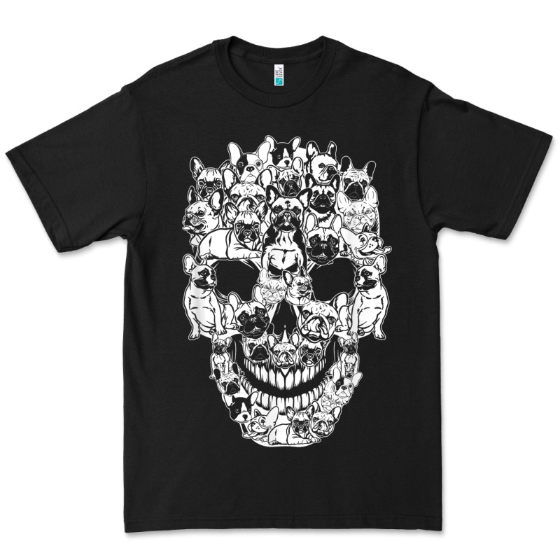 Matching Family French Bulldog Dog Skull Costume Halloween Premium Tee by maiPhamDesign | Teevron