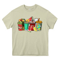 Mossy Fruits coffee cups Heavy Core Tee - NancyCooperArtShop