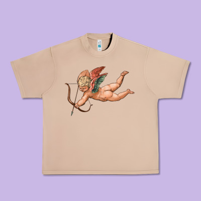 Cupid Olivia Urban Heavy Tee Designed By Oliviacreatesart