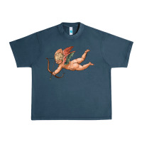 Midnight Navy cupid olivia Urban Heavy Tee - OliviaCreatesArt