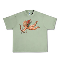 Oil Green cupid olivia Urban Heavy Tee - OliviaCreatesArt