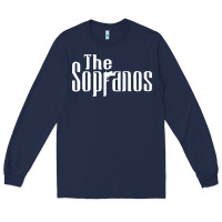 Navy the sopranos Long Sleeve Tee - maiPhamDesign