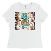 White tigers baseball with tiger Ladies Tee - TumblerDesignByShophia