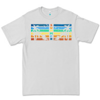 Dove Grey retro summer Premium Tee - TumblerDesignByShophia