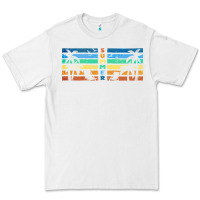 White retro summer Premium Tee - TumblerDesignByShophia