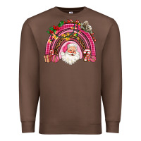 Chestnut pink christmas rainbow Premium Sweatshirt - AdoDesignShop