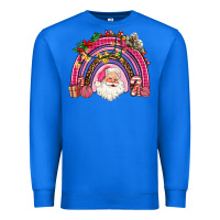 True Royal pink christmas rainbow Premium Sweatshirt - AdoDesignShop