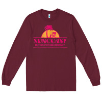 Burgundy suncoast music movie retro vintage t shirt Long Sleeve Tee - maiPhamDesign