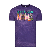 Cloud Purple One hoppy mama mother's day Vintage Tee - HowdyJamesFarm