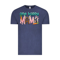 Vintage Denim One hoppy mama mother's day Vintage Tee - HowdyJamesFarm