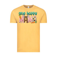 Vintage Mustard One hoppy mama mother's day Vintage Tee - HowdyJamesFarm