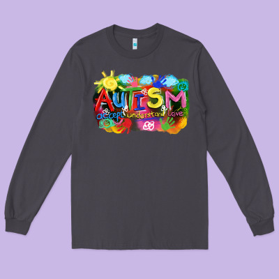 Autism Accept Understand Love Long Sleeve Tee Designed By Fadigitalartstudio