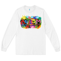 White Autism accept understand love Long Sleeve Tee - FaDigitalArtStudio