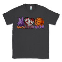 Smoke Peace love Basketball Classic Tee - HowdyJamesFarm