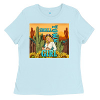 Baby Blue small town girl Ladies Tee - TumblerDesignByShophia
