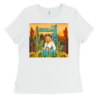 White small town girl Ladies Tee - TumblerDesignByShophia