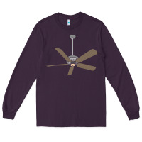 Plum ceiling fan lazy diy halloween costume funny easy t shirt Long Sleeve Tee - maiPhamDesign