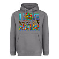 Storm ı love someone with autism Heavyweight Hoodie - AdoDesignShop