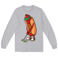 Moon Dust Funny Golfing Hot Dog Golf Gifts Shirts for Men Boys Golfer Long Sleeve Tee - maiPhamDesign