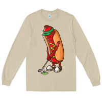 Mushroom Funny Golfing Hot Dog Golf Gifts Shirts for Men Boys Golfer Long Sleeve Tee - maiPhamDesign