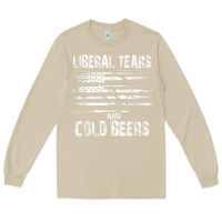 Mushroom liberal tears and cold beers   funny political t shirt Long Sleeve Tee - maiPhamDesign