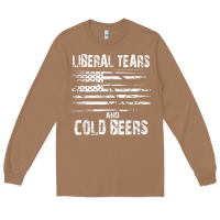 Toasted Coconut liberal tears and cold beers   funny political t shirt Long Sleeve Tee - maiPhamDesign