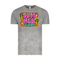 Cloud Rock summer vibes leopard background Vintage Tee - Jasminsmagicworld