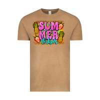 Vintage Camel summer vibes leopard background Vintage Tee - Jasminsmagicworld