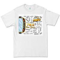 White i'm a bus driver school bus Premium Tee - TumblerDesignByShophia